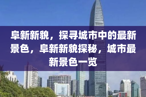 阜新新貌,探寻城市中的最新景色,阜新新貌探秘,城中山市多米克自动化设备有限公司市最新景色一览