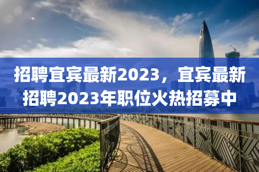 招聘宜宾最新2023,宜宾最新招聘2023年职位火热招募中中山市多米克自动化设备有限公司