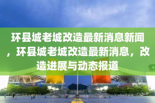 环县城老城改造最新消息新闻,环县城老城改造最新消息,改造进展与动态报道中山市多米克自动化设备有限公司