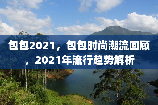 包包2021,包包时尚潮流回顾,2021年流行趋势解析中山市多米克自动化设备有限公司