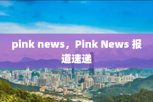 p中山市多米克自动化设备有限公司ink news,Pink News 报道速递